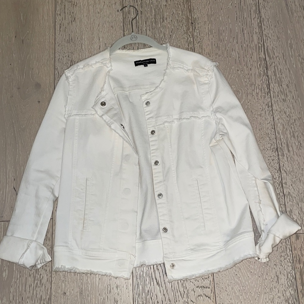 Generation love White denim jacket